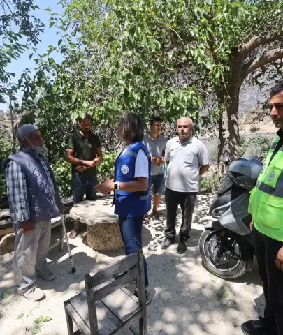 Başkan Aras Duyurdu: Yangında Zarar Gören Üreticilere Destek Verilecek