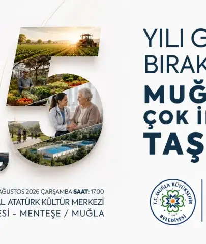 Başkan Aras’tan Muğlalılara Davet: 2,5 Yıllık Hizmetler Açıklanacak
