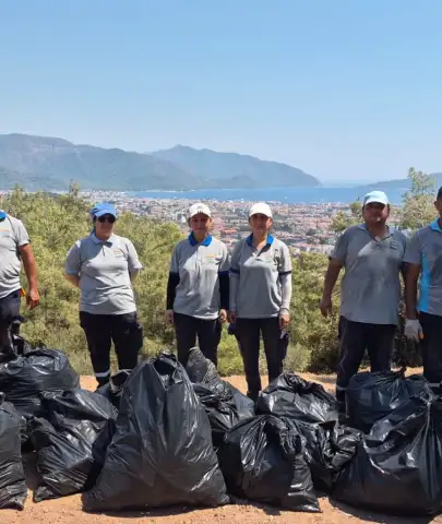 Marmaris’te Seyir Noktalarında Kapsamlı Temizlik