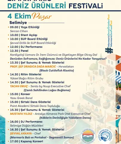 Marmaris’te Deniz, Lezzet ve Müzik Bir Arada! Tarihler Belli Oldu