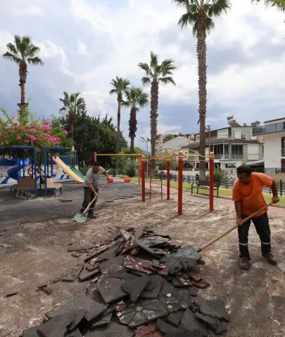 Marmaris’in Parkları Yenileniyor: 16 Parkta Çalışma Başladı