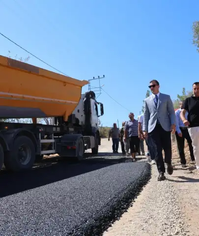 Çamlık’ta Asfalt Çalışmalarında 2. Etap Tamamlanıyor