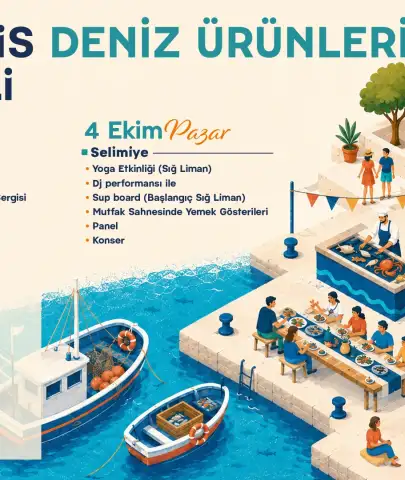 Marmaris Deniz Ürünleri Festivali Jolly Tur Programında