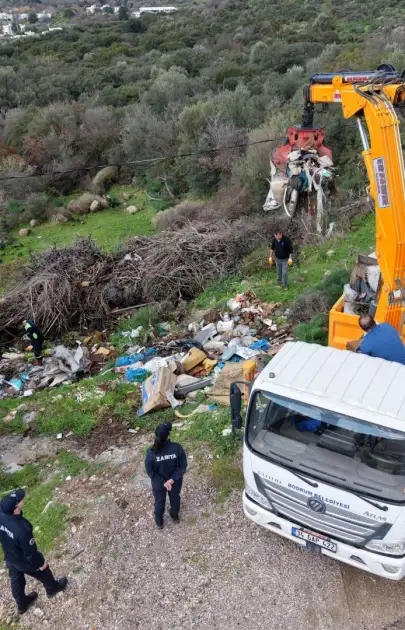 Atılan Çöp Ele Verdi: Bodrum’da Çevre Kirliliğine Geçit Yok