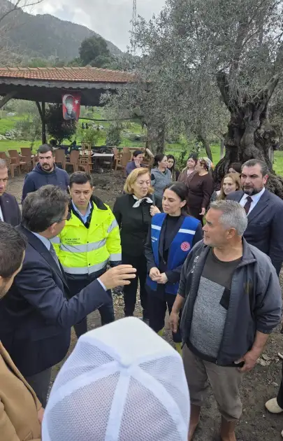 Gece Yarısı Felaket! Kaymakam Kaya, Hasarlı Evleri Sahada İnceledi
