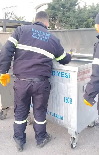 Belediyeden Konteyner Yenileme Çalışmaları