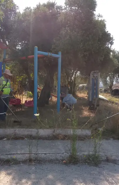 Bodrum'da Yaz Mesaisi: Ot Temizliği Aralıksız Devam Ediyor