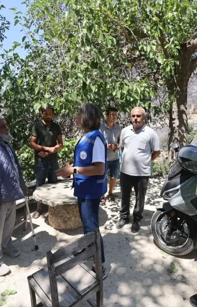 Başkan Aras Duyurdu: Yangında Zarar Gören Üreticilere Destek Verilecek