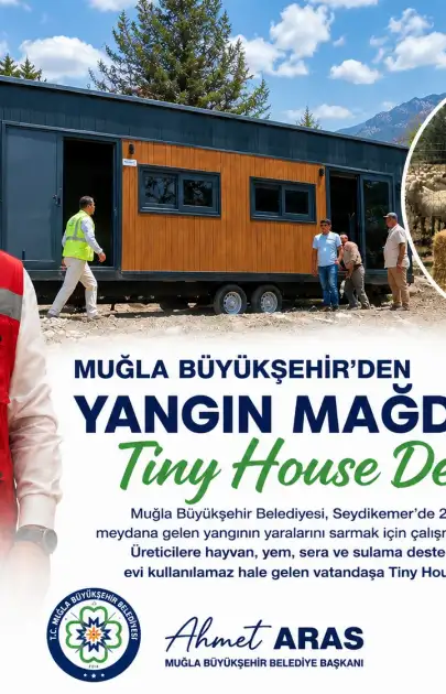 Alevler Evini Yıktı, Büyükşehir Yeni Bir Umut Oldu