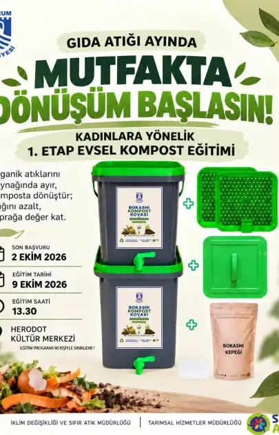 Çöp Sandığınız Atıklar İşe Yarayabilir! Bodrum’da Anlatılacak