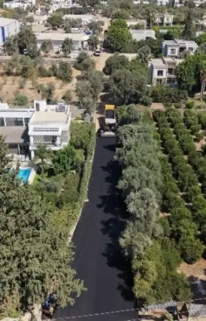 Torba ve Bitez’de 5 Bin 250 Metrekarelik Asfalt Çalışması