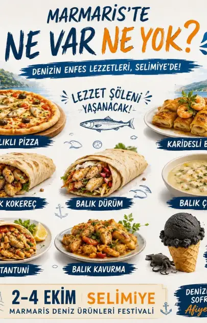 Marmaris’te Damakları Şaşırtacak Festival: Menüde Yok Yok!