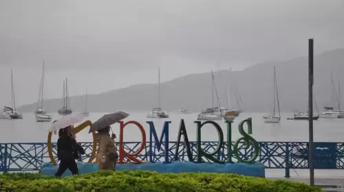 Meteoroloji Uyardı: Marmaris’te Yağmur Devam Edecek, Sıcaklık Düşüyor