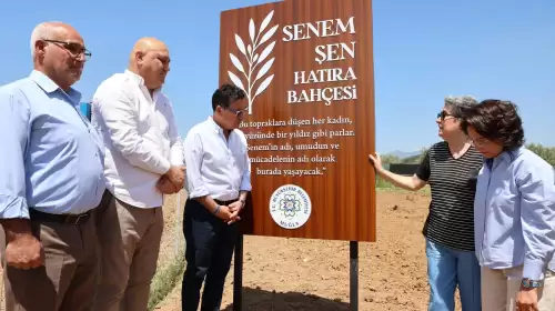 Muğla’da Anlamlı Proje: Senem Şen’in Anısı Bahçede Yaşıyor