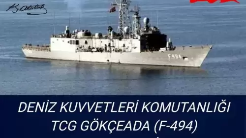 TCG Gökçeada 19 Mayıs’ta Marmaris’te Ziyarete Açılıyor