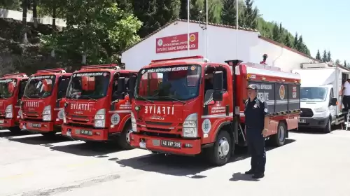 Muğla’da Yangın Gücü Arttı: 6 Yeni Araç ve 25 Tanker Hizmete Girdi