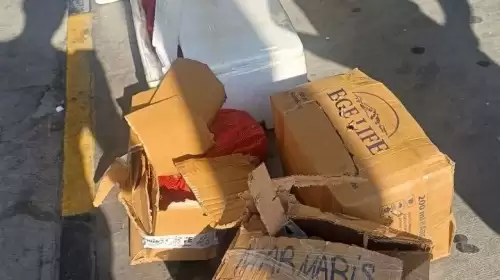 Terminalde Bırakılan 5 Koli Midye İmha Edildi