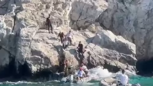 Ören’de batan teknedeki çocukların kurtarılma anları ortaya çıktı
