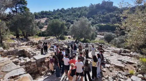 Öğrenciler Pedasa’da Leleg Uygarlığının İzlerini Sürdü