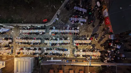 Bodrum’un Farklı Mahallelerinde Geleneksel İftar Sofraları Kuruluyor