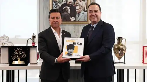 Aras’tan Manisa’ya Ziyaret, Kuşadası’na Destek