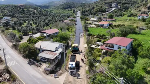 Datça’da 53 Kilometrelik Yol Ağı Yenileniyor