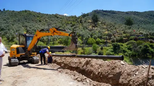 12 Bin Metrelik Hatla Su Sorunu Tarihe Karışıyor!