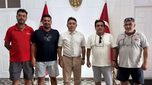 Marmaris’te Marin Sektörü Temsilcilerinden Kaymakam Kaya’ya Ziyaret