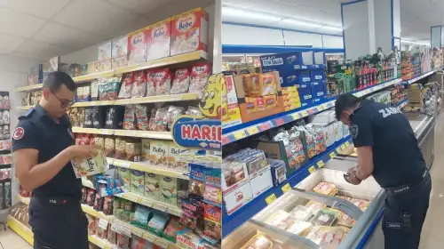 Marmaris’te Zincir Marketlere Zabıta Denetimi