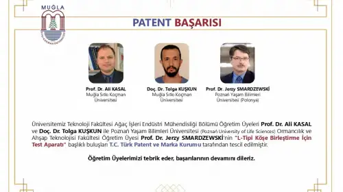 MSKÜ’den Mobilya Sektörüne İki Yenilikçi Buluş