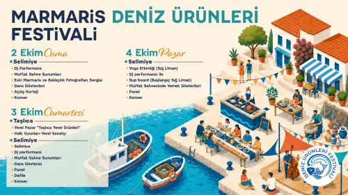 Marmaris Deniz Ürünleri Festivali Jolly Tur Programında