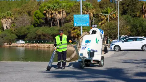 Sıfır Emisyon, Tam Temizlik! Bodrum’un Yeni Elektrikli Süpürgeleri Görevde