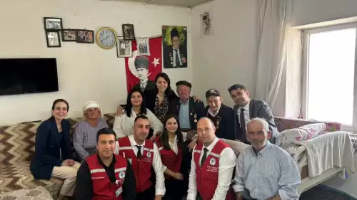 Başkan Aras’tan Kore Gazisi Mehmet Gün’ün Doğum Günü Sürprizi