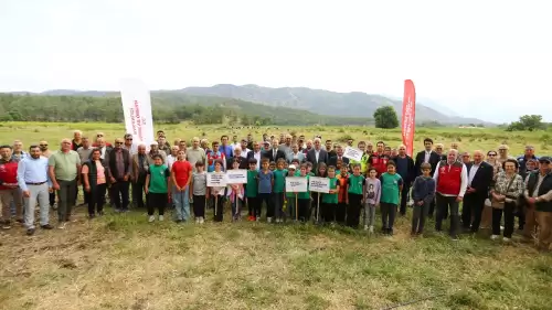 Döğüşbelen'de 400 Dekarlık Mera Alanı Üreticilere Hizmete Sunuldu