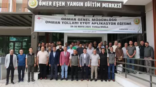 OGM, Orman Yolları Uygulama Eğitimini Fethiye’de Başlattı