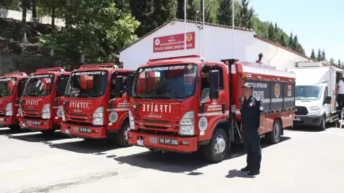 Muğla’da Can ve Mal Güvenliği İçin 72 Yeni Araç