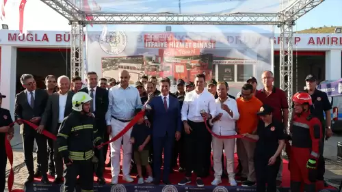 Bodrum’a Yeni İtfaiye Hizmet Binası Kazandırıldı