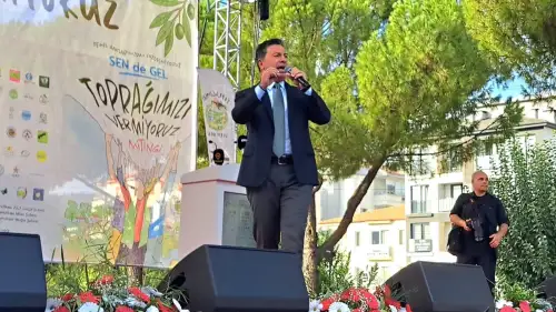 Ahmet Aras: “Zeytin Taşınabilir Bir Meta Değildir”