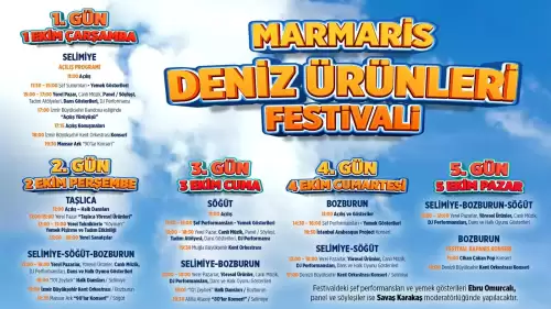 Marmaris, Türkiye’nin İlk Deniz Ürünleri Festivali İçin Gün Sayıyor
