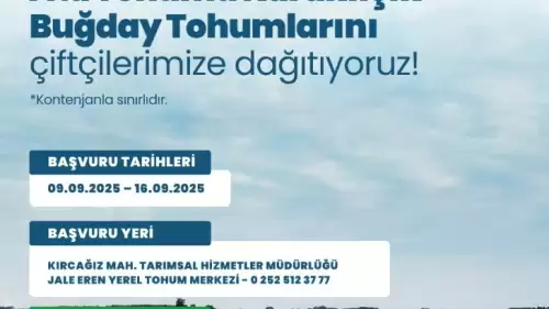 Kırsal Kalkınmaya Destek: Milas’ta Üreticiye Ücretsiz Tohum Dağıtımı Başlıyor