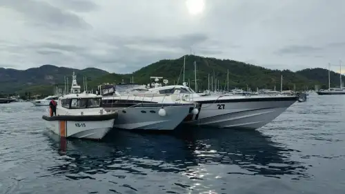Fethiye Açıklarında Yakalandılar! Teknede 29 Göçmen Bulundu