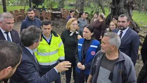 Gece Yarısı Felaket! Kaymakam Kaya, Hasarlı Evleri Sahada İnceledi