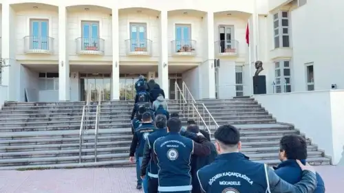 Deniz Yoluyla Kaçış Planı Bozuldu: 9 Şüpheli Tutuklandı, 1 Serbest