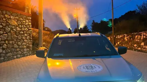 Hisarönü’nde ULV Gece İlaçlama Çalışmaları Başladı