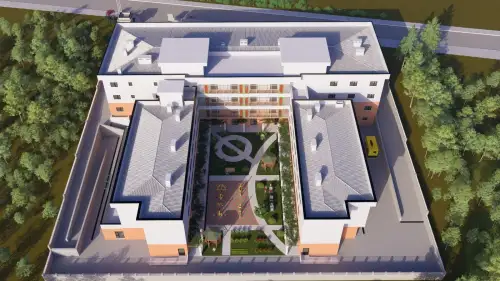 Yıkılan Huzurevinin Yerine Modern Yaşam Alanı Geliyor