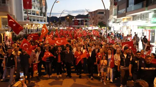 “İyi ki Doğdun Büyük Atatürk”: Marmaris’te Duygu Dolu 19 Mayıs