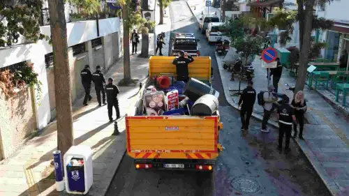 Bodrum Belediyesi Düğmeye Bastı! İşgallere Artık Göz Yumulmayacak