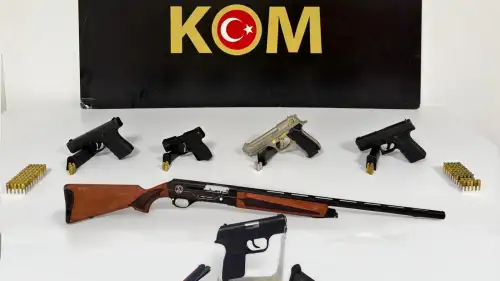 Bodrum, Dalaman ve Milas'ta Operasyon: Ruhsatsız Silahlara El Konuldu