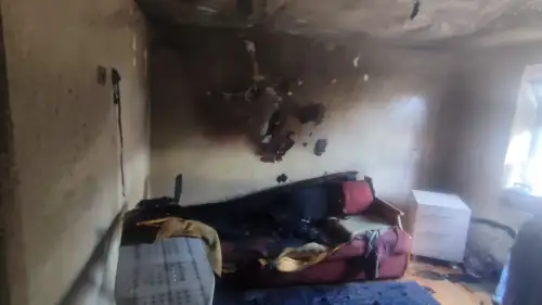 Menteşe’de Ev Yangını Paniğe Neden Oldu! Yangının Nedeni Ütü Çıktı