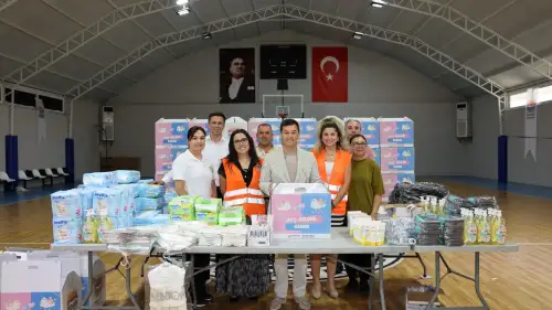 Marmaris'te Yeni Doğan Bebeklere 'Hoş Geldin' Desteği